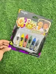 Mingda Chroma Colorful Body Painting Colors Kit 6 Colors - BOOKS N ARTS 