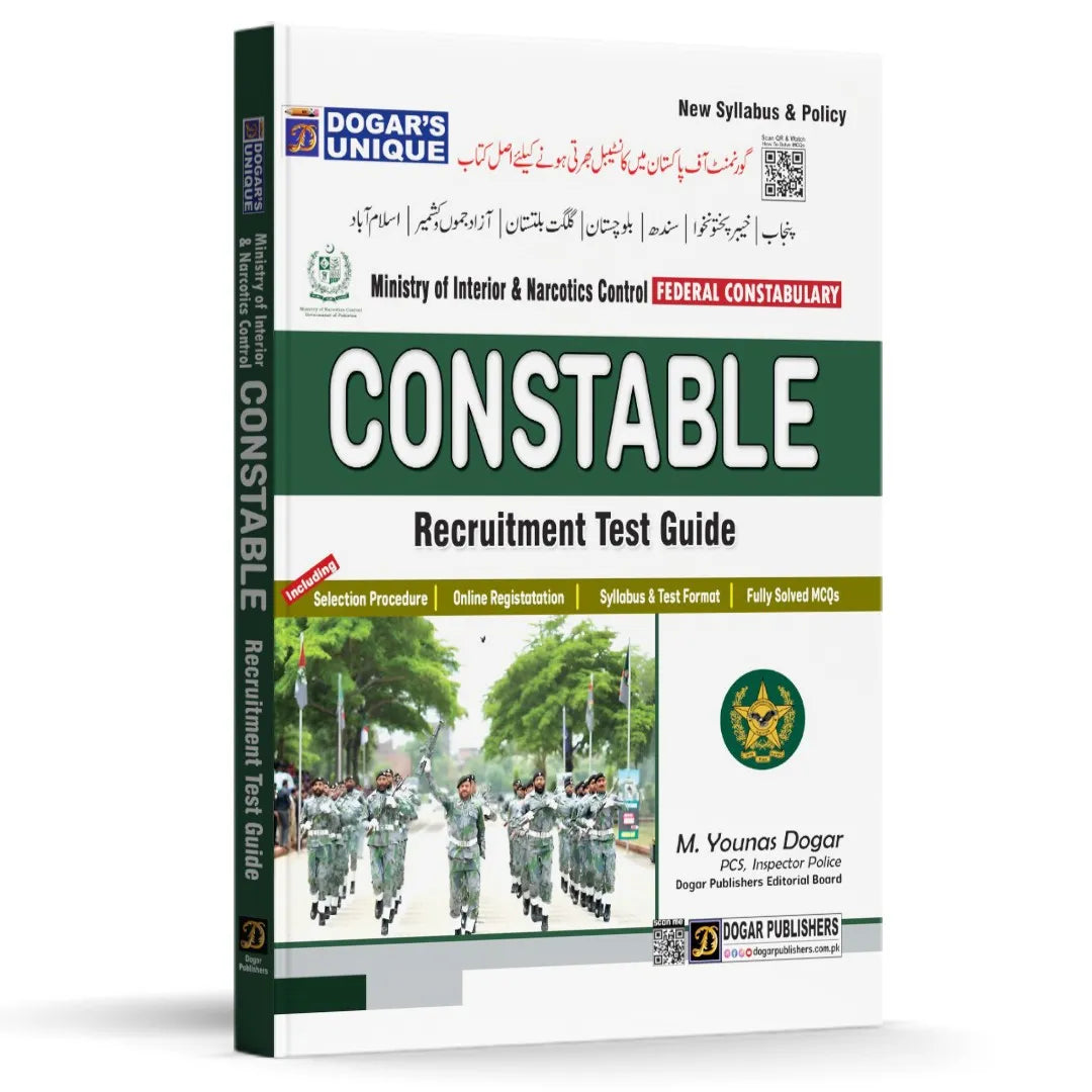 Cover image for Ministry of Interior & Narcotics Control Constable Recruitment Test Guide