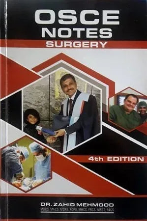 OSCE Notes Surgery by Zahid Mehmood 4th Edition - BOOKS N ARTS 