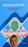 Book cover of 'Orthodontics: The Art and Science' with illustrations and text on a blue background
