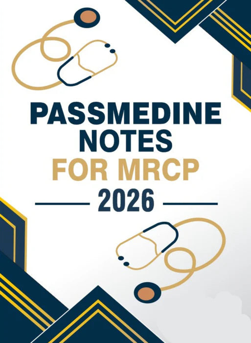 Book Cover Image of Passmedicine Notes For MRCP - 2026 2 VOLS  