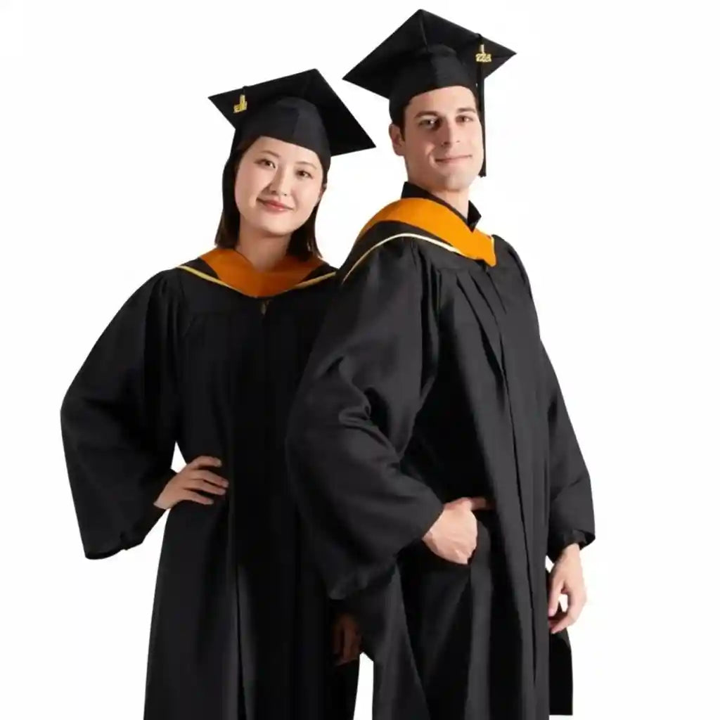 Premium Black Teacher's Gown (Graduation Gown)
