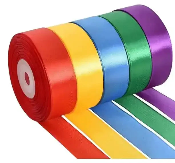 Ribbon all colors 1 inch and Half Inch Width - BOOKS N ARTS 