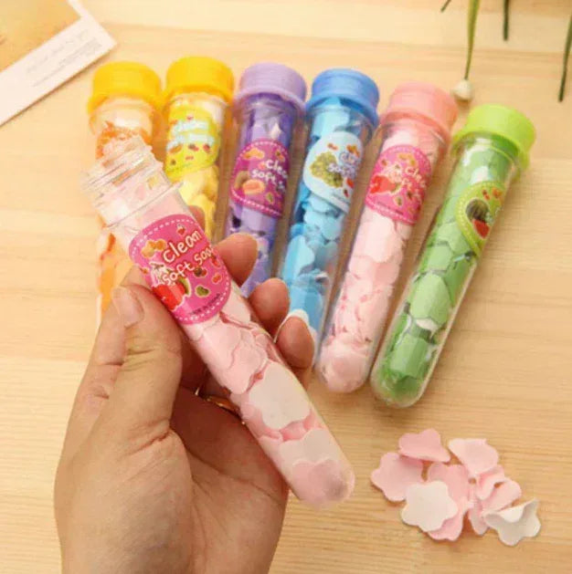 Disposable Paper Soap Flakes for Hand Wash Pack of 12 - BOOKS N ARTS 