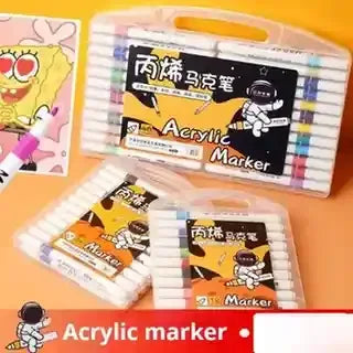 Shiyiwen Acrylic Paint Marker 48 Colours - BOOKS N ARTS 