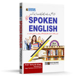 Book titled 'New Spoken English' by Prof. Tariq Ali Khan on a white background