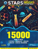 Stars MDCAT Practice Book cover with scientific illustrations and text on a blue background