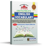 Book titled 'English Vocabulary' by Dogar Publishers on a white background