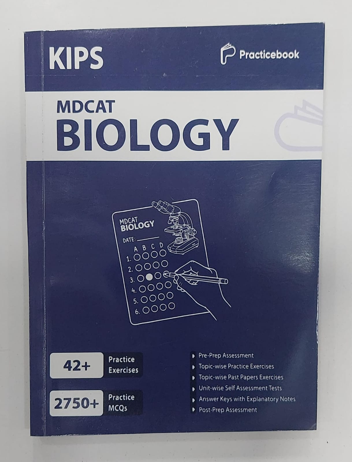 KIPS MDCAT Practice Book Set 5th Edition (2026) | Biology, Chemistry, Physics &amp; English Grammar