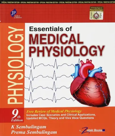 Essentials of Medical Physiology, 9th Edition by K. Sembulingam and Prema Sembulingam (JAYPEE)