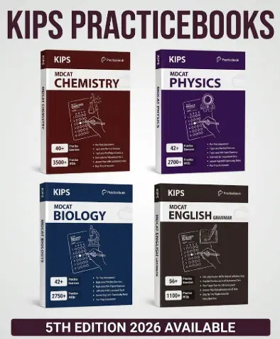 KIPS MDCAT Practice Book Set 5th Edition (2026)