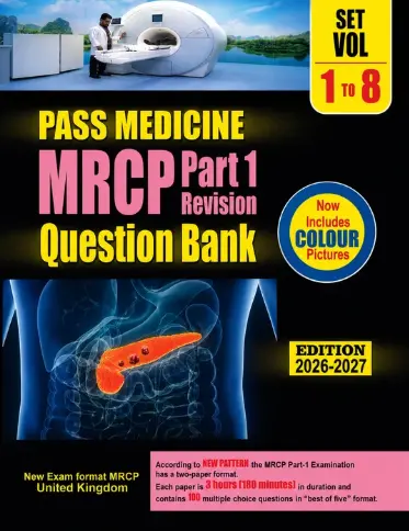 Pass Medicine MRCP Part 1 Revision Question Bank 8 Volumes Set